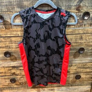 Under‎ Armour Black and Red Combine Tank